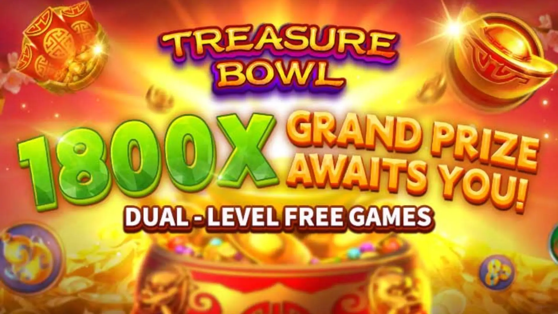 Multiplicadores Treasure Bowl 333bet - 7777x Máximo com Tigela Dourada
